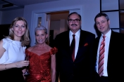 Z Pierrem Detry, prezesem Nestle Polska, oraz jego żoną podczas świątecznego spotkania Nestle, grudzień 2011 