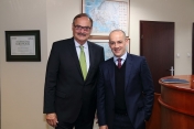 Z prezesem Nestle Polska SA, Simonem Smithem, październik 2014