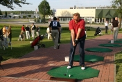 Na polu golfowym TatFort w Toruniu (2005)